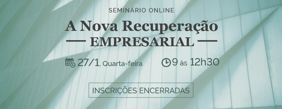 A nova recuperação empresarial 